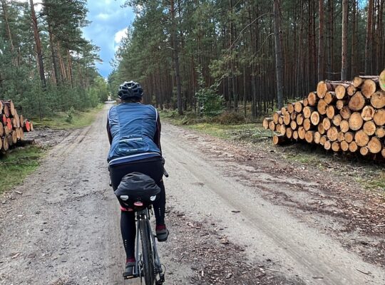 Gravelbiketour vom Werbellinsee nach Berlin Fahrradtour